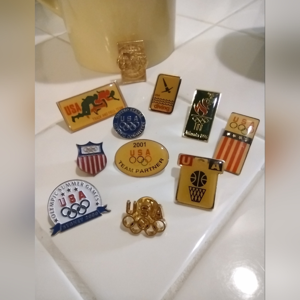 Olympic Themed Pin Collection